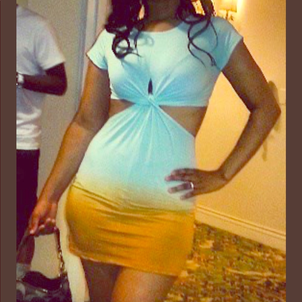 Cut-out dress